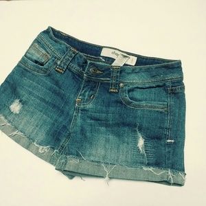 Charlotte russe size 2 jean shorts
